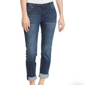 Kut From The Kloth Boyfriend Straight Leg Jeans Medium Wash